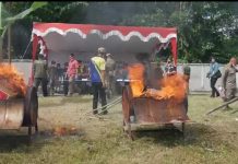 Tak Dilengkapi Dokumen dan Sertifikat Kesehatan Sejumlah Barang Dari 16 Negara Ini Dimusnahkan