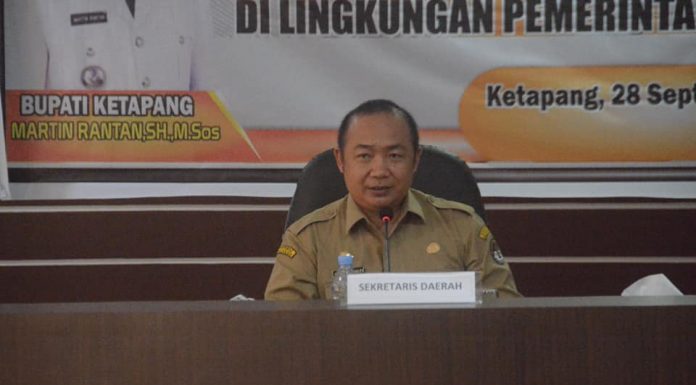 Sekda Ketapang Dorong OPD Mamfaatkan Media Elektronik Untuk Publikasi Kegiatan Pemerintah