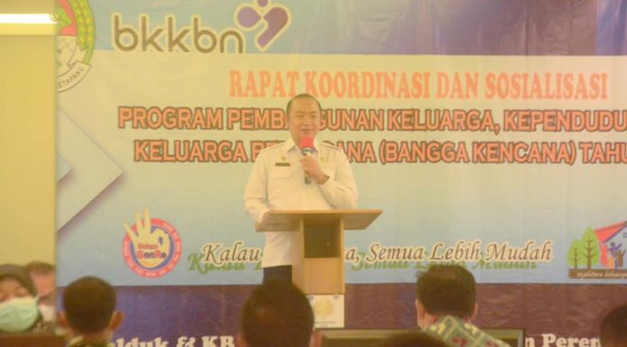 Sekda Ketapang Buka Rakoor dan Sosialisasi Program Bangga Kencana