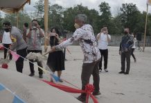 Bupati Ketapang Hadiri Peletakan Batu Pertama Pusdiklat dan Sekolah Minggu Budha