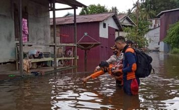 Empat Kecamatan di Ketapang Terendam Banjir
