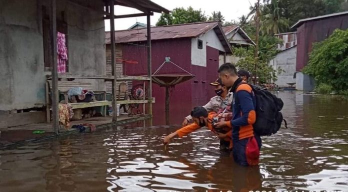 Empat Kecamatan di Ketapang Terendam Banjir