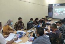 Bapemperda DPRD Landak Bersama Kanwil Kemenkumham Kalbar Gelar Rapat Bahas Raperda Peradilan Adat Dayak