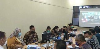 Bapemperda DPRD Landak Bersama Kanwil Kemenkumham Kalbar Gelar Rapat Bahas Raperda Peradilan Adat Dayak