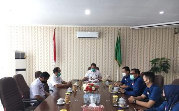 Audiensi Rencana Pelantikan Pengurus DPC Gradasi Ketapang