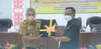 Bupati Ketapang Sampaikan Pidato Pengantar Nota Keuangan dan Perubahan APBD Tahun 2021