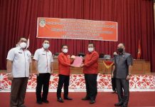 Jawab Bupati Atas Pandangan Umum Fraksi DPRD Landak Terhadap Raperda Perubahan APBD Tahun 2021
