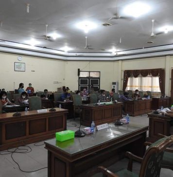 Raperda Perubahan APBD 2021, Komisi B Bersama Mitra Kerja Gelar Rapat Kerja