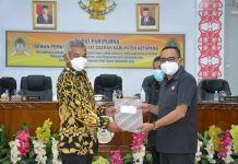 Bupati Jawab Pandangan Umum Fraksi DPRD Ketapang