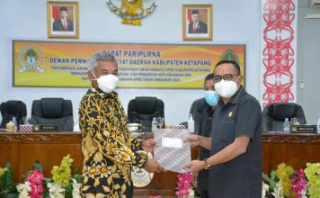 Bupati Jawab Pandangan Umum Fraksi DPRD Ketapang