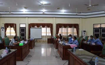 Komisi B DPRD Bersama BPKAD Landak Gelar Rapat Kerja