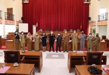 Komisi C DPRD Landak Bersama Dinas SP3AKB Gelar Rapat Bahas Perubahan APBD 2021