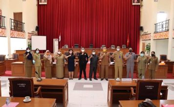 Komisi C DPRD Landak Bersama Dinas SP3AKB Gelar Rapat Bahas Perubahan APBD 2021