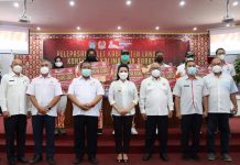 Ketua DPRD Landak Hadiri Pelepasan Atlet PON XX Papua 2021