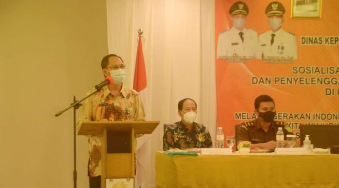 Sosialisasi Pelaksanaan Kebijakan Penyelenggaraan Administrasi Kependudukan