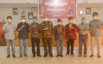 Sekda Ketapang Hadiri Pelantikan Dewan Pimpinan PMKRI Periode 2021-2022