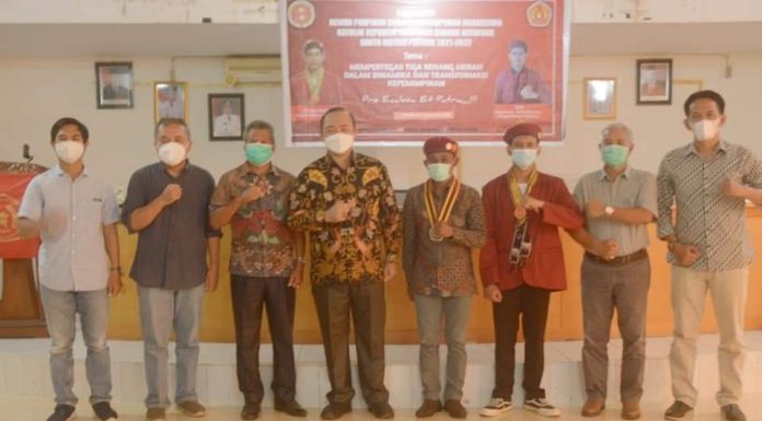 Sekda Ketapang Hadiri Pelantikan Dewan Pimpinan PMKRI Periode 2021-2022
