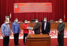 Pengesahan Raperda Perubahan APBD Kabupaten Landak Tahun Anggaran 2021