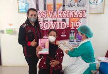 Kecamatan Air Besar Laksanakan Vaksninasi COVID-19 Moderna