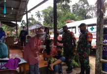 Tracing Kontak Erat Terhadap 2 Warga Desa Caokng Yang Dinyatakan Positif Covid-19