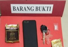 Kurir Narkoba Ditangkap, Polisi Temukan 0,39 Gram Sabu