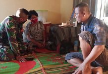 Sampaikan Bela Sungkawa Dandim 1201/Mph Sambang Rumah Duka Pratu Ida Bagus Putu