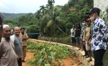 Diduga Bermasalah Proyek Rehab Irigasi Senilai 1,8 Miliyar KKU Masih Tunggu Pemeriksaan Inspektorat