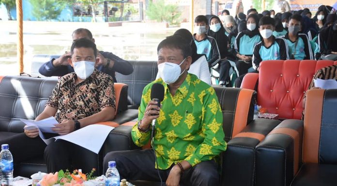 Wabup Ketapang Hadiri Gebyar Vaksinasi se Kabupaten Kota di Kalbar