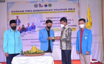 Wabup Ketapang Farhan Buka Muscab IKA-PMII