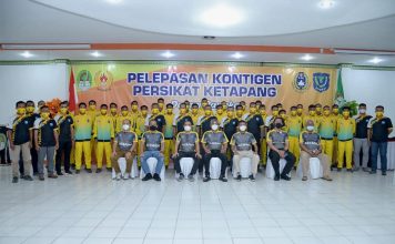Bupati Ketapang Lepas Tim Persikat Untuk Berkompetisi di Liga 3 Zona Kalbar
