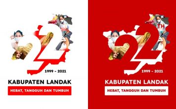 Pemkab Landak Rilis Logo Resmi Peringatan HUT ke-22 Kabupaten Landak