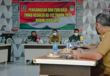 Wabup Farhan Hadiri Rakor Pengawasan dan Evaluasi TMMD ke 112 Kodim 1203/Ketapang