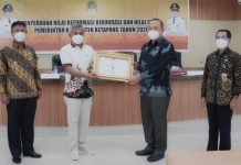 Pemkab Ketapang Raih Empat Penghargaan Atas Prestasi Kinerja dan Pelayanan Publik Tahun 2020