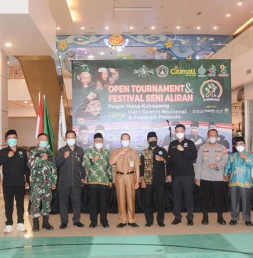 Open Turnamen dan Festival Seni Aliran Pagar Nusa Ketapang 2021 Resmi Dibuka