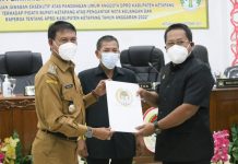 Wabup Ketapang Jawab PU Fraksi DPRD Atas Pidato Pengantar Keuangan dan Raperda APBD 2022