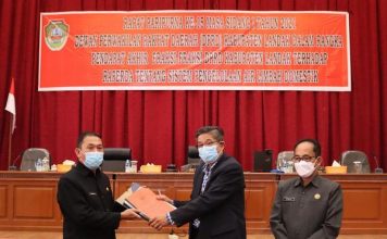 DPRD Landak Setujui Raperda Sistem Pengelolaan Air Limbah Domestik Diperdakan