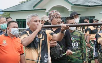 Bupati Ketapang Buka Lomba Sumpit Dandim Cup