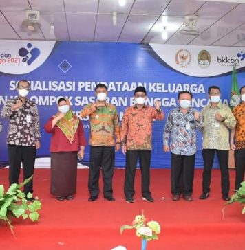 Wabup Ketapang Hadiri Sosialisasi Pendataan Keluarga dan Kelompok Sasaran Bangga Kencana