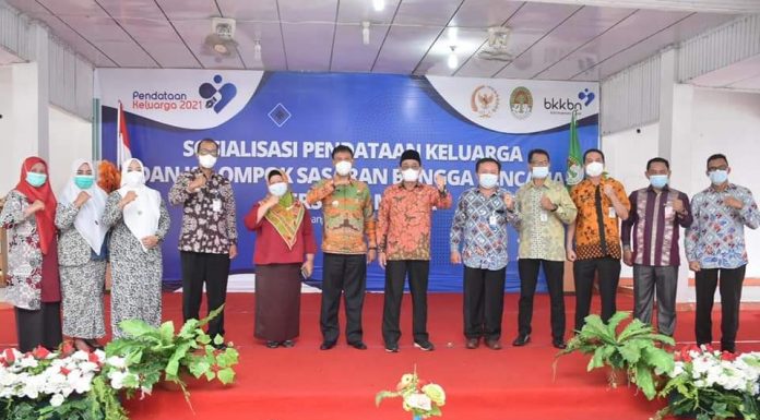 Wabup Ketapang Hadiri Sosialisasi Pendataan Keluarga dan Kelompok Sasaran Bangga Kencana
