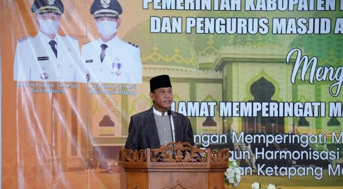 Wabup Farhan Ajak Ikuti Tauladan Nabi Muhammad