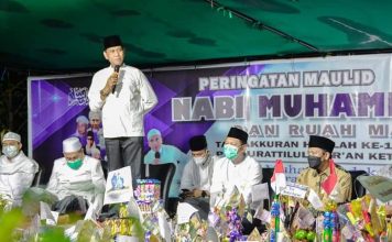 Wabup Ketapang Hadiri Peringatan Maulid Nabi Muhammad di Pondok Pesantren Murattilul Qur’an