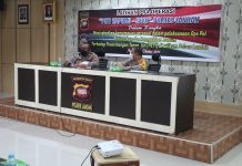 Operasi Peti Kapuas 2021 Dimulai, Kapolres Pimpin Rapat Pra Operasi Para Personil