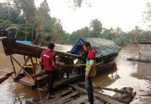 Tertibkan Aktivitas Peti di Kuala Behe Petugas Amankan 8 Orang Pemilik dan Pekerja