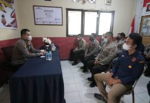 Jabat Kapolsek Menjalin Andreas Quinn Pimpin Anev Perdana