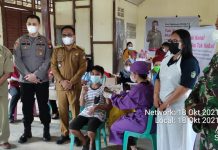 218 Masyarakat Umum dan Pelajar di Menjalin Jalani Vaksinasi