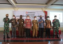 Wakil Bupati Landak Dampingi Cornelis Sosialisasi Hasil Pengawasan Pilkada Serentak 2020