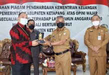 Pemkab Ketapang Kembali Terima WTP ke 7 Dari BKP RI