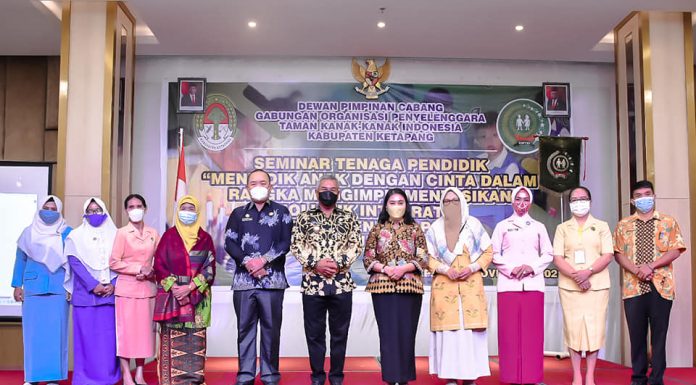 Bupati Ketapang Buka Seminar Pendidikan GOPTKI Tahun 2021