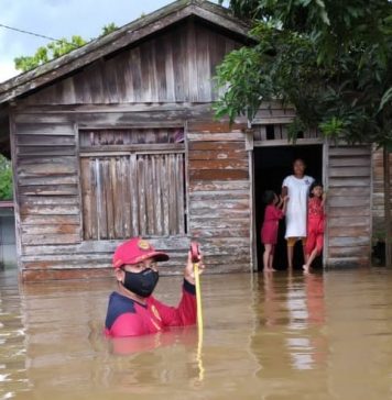 Banjir Rendam 1.700 Rumah Warga di Sandai