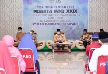 Wabup Farhan Buka Training Center Peserta MTQ Tingkat Provinsi Kalbar